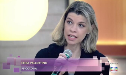 Erika Pallottino Programa Encontro com Fátima Bernardes